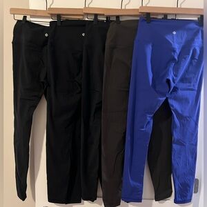 5 pack hey nuts leggings, buttery soft, Size M